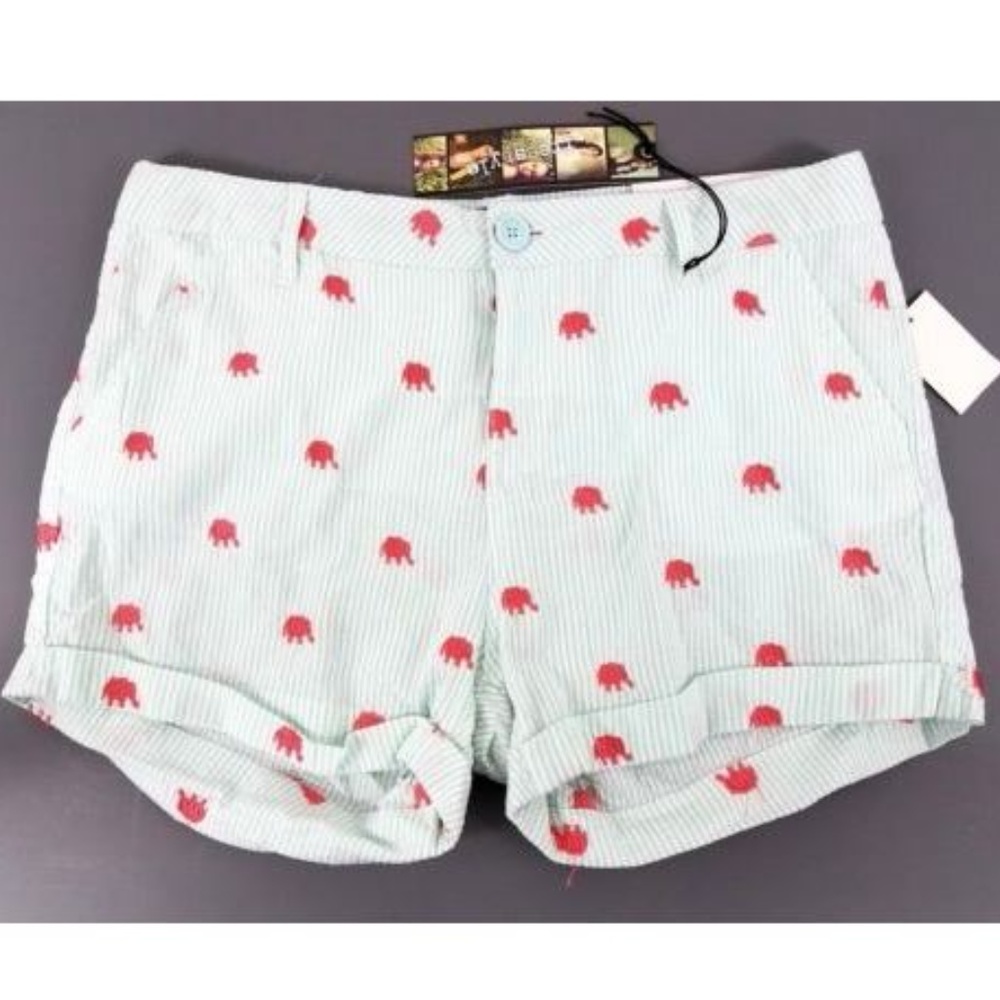 3/$25 Freestyle Revolution Elephant Shorts sz 13